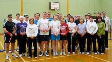 Clevedon Feathers Badminton Team 2012